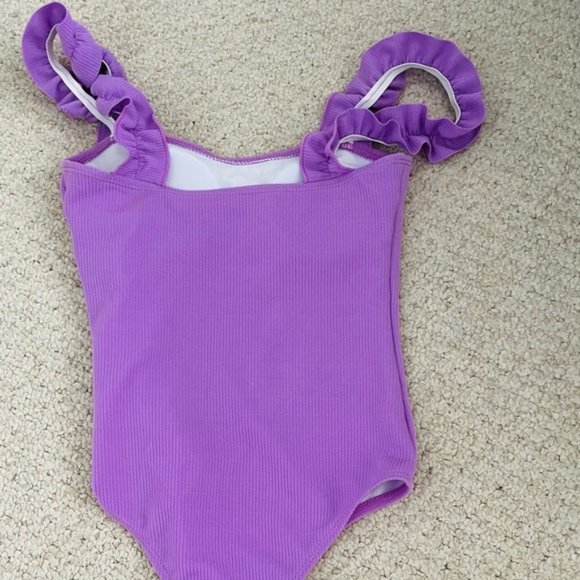 Swimsuit One Piece Ruffle Strap Swimwear Female Push Up Monokini Bikini - Picture 9 of 11